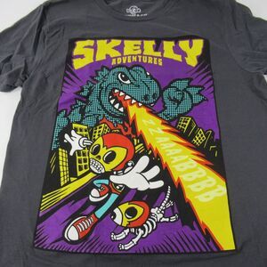 Skelly & Co Adventures Godzilla T Shirt size‎ Medium Gray